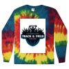Unisex Tie-Dyed Long Sleeve T-Shirt Thumbnail