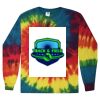 Unisex Tie-Dyed Long Sleeve T-Shirt Thumbnail