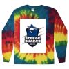 Unisex Tie-Dyed Long Sleeve T-Shirt Thumbnail