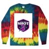 Unisex Tie-Dyed Long Sleeve T-Shirt Thumbnail