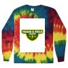 Unisex Tie-Dyed Long Sleeve T-Shirt Thumbnail