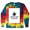 Unisex Tie-Dyed Long Sleeve T-Shirt Thumbnail