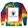 Unisex Tie-Dyed Long Sleeve T-Shirt Thumbnail