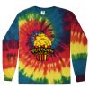 Unisex Tie-Dyed Long Sleeve T-Shirt Thumbnail