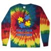 Unisex Tie-Dyed Long Sleeve T-Shirt Thumbnail