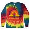 Unisex Tie-Dyed Long Sleeve T-Shirt Thumbnail