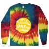 Unisex Tie-Dyed Long Sleeve T-Shirt Thumbnail