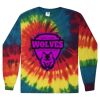 Unisex Tie-Dyed Long Sleeve T-Shirt Thumbnail