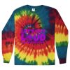 Unisex Tie-Dyed Long Sleeve T-Shirt Thumbnail