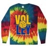 Unisex Tie-Dyed Long Sleeve T-Shirt Thumbnail