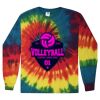 Unisex Tie-Dyed Long Sleeve T-Shirt Thumbnail