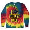 Unisex Tie-Dyed Long Sleeve T-Shirt Thumbnail