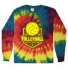 Unisex Tie-Dyed Long Sleeve T-Shirt Thumbnail