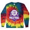 Unisex Tie-Dyed Long Sleeve T-Shirt Thumbnail
