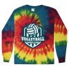Unisex Tie-Dyed Long Sleeve T-Shirt Thumbnail