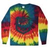 Unisex Tie-Dyed Long Sleeve T-Shirt Thumbnail