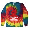 Unisex Tie-Dyed Long Sleeve T-Shirt Thumbnail