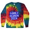 Unisex Tie-Dyed Long Sleeve T-Shirt Thumbnail