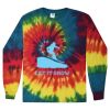 Unisex Tie-Dyed Long Sleeve T-Shirt Thumbnail