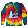 Unisex Tie-Dyed Long Sleeve T-Shirt Thumbnail