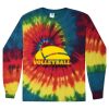 Unisex Tie-Dyed Long Sleeve T-Shirt Thumbnail