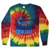 Unisex Tie-Dyed Long Sleeve T-Shirt Thumbnail