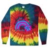 Unisex Tie-Dyed Long Sleeve T-Shirt Thumbnail