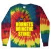Unisex Tie-Dyed Long Sleeve T-Shirt Thumbnail