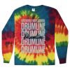 Unisex Tie-Dyed Long Sleeve T-Shirt Thumbnail
