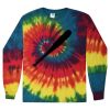 Unisex Tie-Dyed Long Sleeve T-Shirt Thumbnail