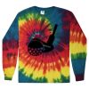 Unisex Tie-Dyed Long Sleeve T-Shirt Thumbnail