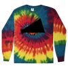 Unisex Tie-Dyed Long Sleeve T-Shirt Thumbnail