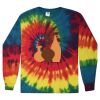 Unisex Tie-Dyed Long Sleeve T-Shirt Thumbnail