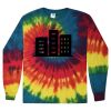 Unisex Tie-Dyed Long Sleeve T-Shirt Thumbnail