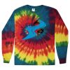 Unisex Tie-Dyed Long Sleeve T-Shirt Thumbnail