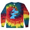 Unisex Tie-Dyed Long Sleeve T-Shirt Thumbnail