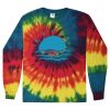Unisex Tie-Dyed Long Sleeve T-Shirt Thumbnail