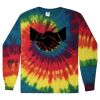 Unisex Tie-Dyed Long Sleeve T-Shirt Thumbnail