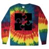 Unisex Tie-Dyed Long Sleeve T-Shirt Thumbnail