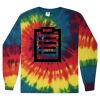 Unisex Tie-Dyed Long Sleeve T-Shirt Thumbnail