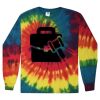 Unisex Tie-Dyed Long Sleeve T-Shirt Thumbnail