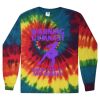 Unisex Tie-Dyed Long Sleeve T-Shirt Thumbnail