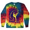 Unisex Tie-Dyed Long Sleeve T-Shirt Thumbnail