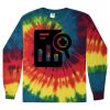 Unisex Tie-Dyed Long Sleeve T-Shirt Thumbnail