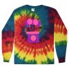Unisex Tie-Dyed Long Sleeve T-Shirt Thumbnail