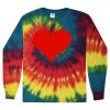 Unisex Tie-Dyed Long Sleeve T-Shirt Thumbnail