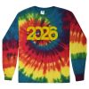 Unisex Tie-Dyed Long Sleeve T-Shirt Thumbnail