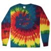 Unisex Tie-Dyed Long Sleeve T-Shirt Thumbnail