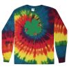 Unisex Tie-Dyed Long Sleeve T-Shirt Thumbnail