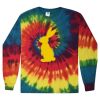 Unisex Tie-Dyed Long Sleeve T-Shirt Thumbnail